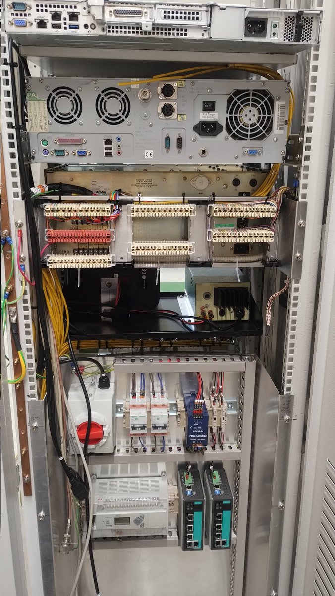 All about the Krone today!!

Trying to the get the control wiring sorted for the "new" Sender 93 

The old man, Dave G4OYX is here this week to sort the audio!! 

Cat 6 has been terminated to sockets, and has tested OK! I'm just thankful I didn't have to terminate RJ45!