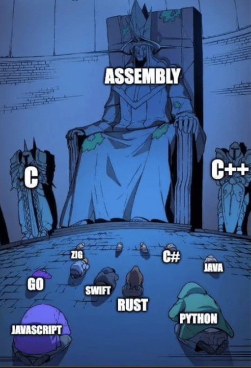 RyanEls4's tweet photo. One language to rule them all 🤔 https://t.co/AUtGdpPfqf