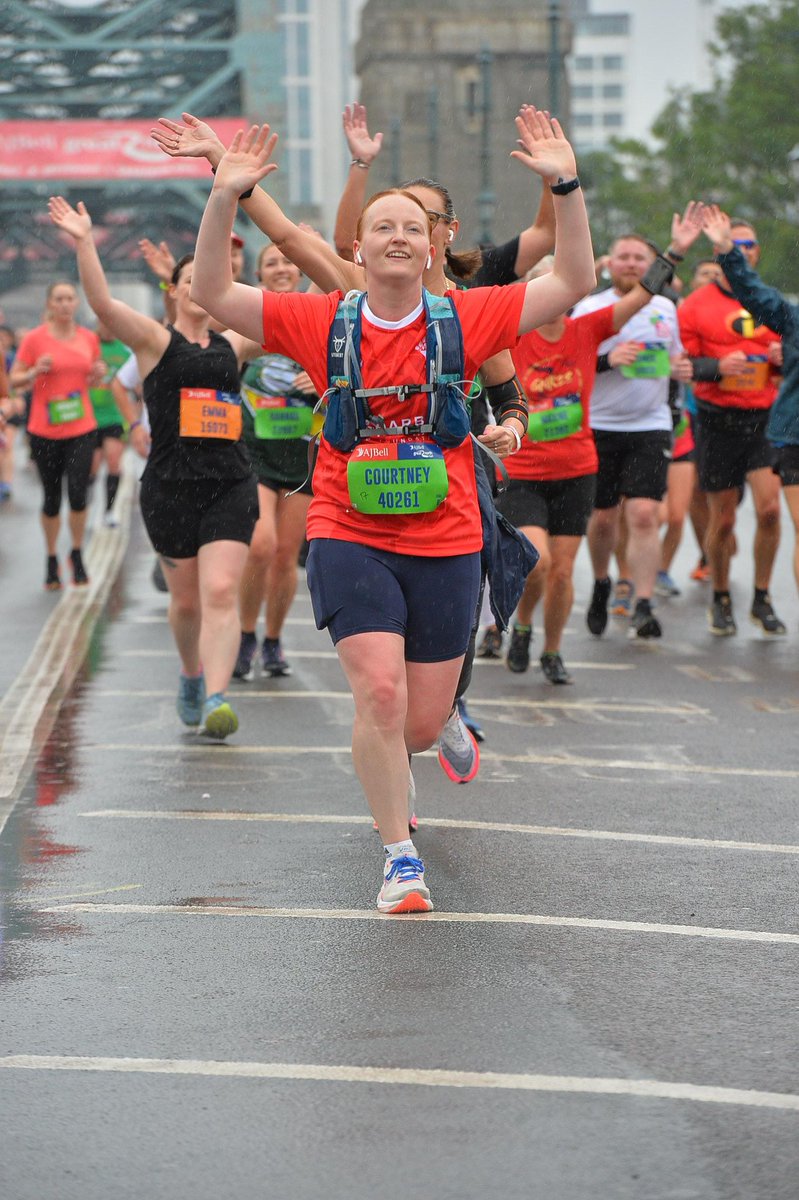 First half marathon complete 👍🏻 #thegreatnorthrun