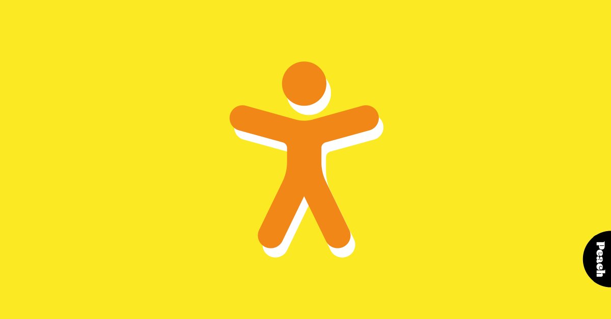 Making ads accessible is not just the right thing to do, it also represents a major part of your audience.

Discover how Peach products make accessible advertising a breeze: hubs.li/Q02NZy0M0