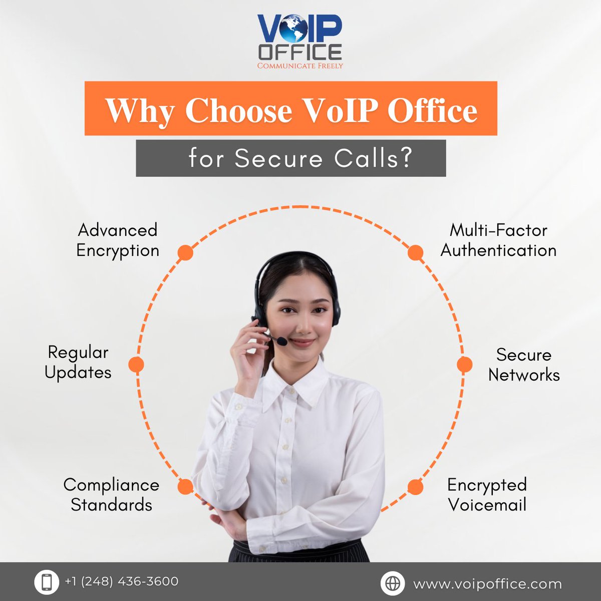 voipoffice's tweet image. Safe, reliable, and secure – that&apos;s VoIP Office. Protect your calls with cutting-edge security features and enjoy peace of mind with every conversation. #VoIPTech #VoIP #VOIPOffice