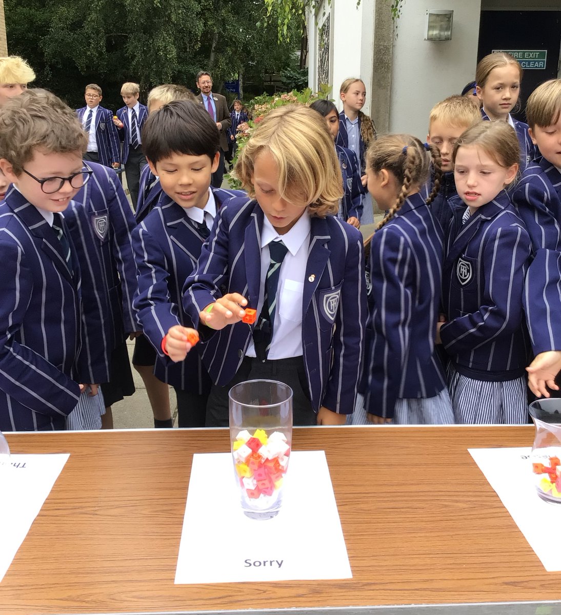 TownCloseSchool's tweet photo. Mr Coulthart's Assembly explored the importance & value of 3 'magic' words: 'please', 'thank you' & 'sorry'. On leaving, our Prep children were asked to vote for the word that they thought was the most important, with 'sorry' proving the most popular choice.
#TownCloseAssembly https://t.co/a39pTpQoHN