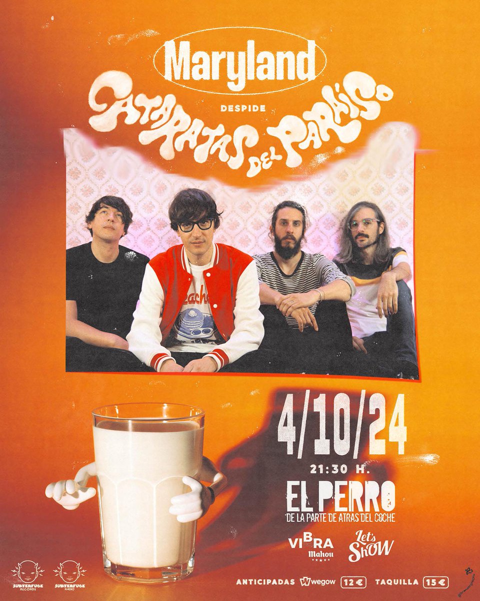 MADRID ❤️‍🔥, vamos a despedir el disco como se merece, en sala y con nuestra gente, nos vemos el viernes 4 de Octubre 🩵. 

🎟️ Las entradas están ya a la venta.

wegow.com/es/conciertos/…