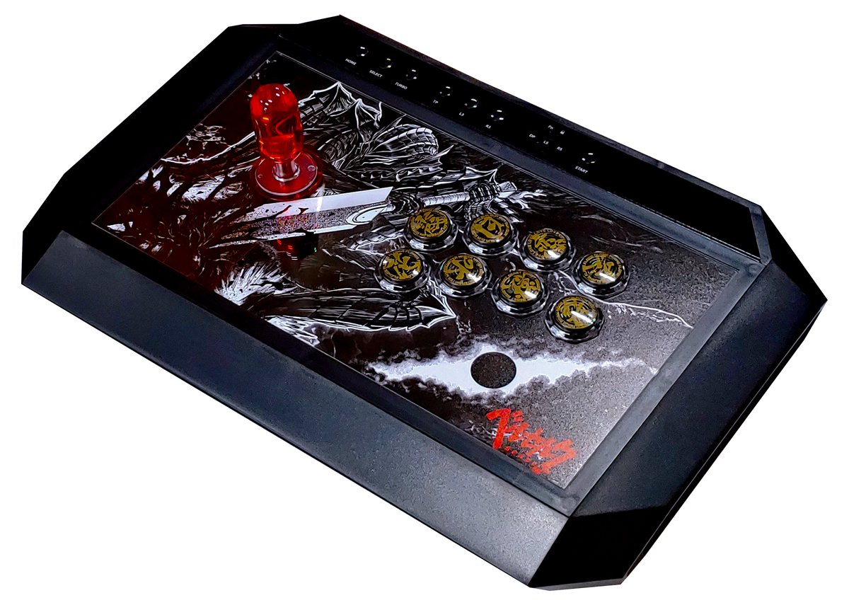 Makestick Prime -Personal Artwork -Knee Lever Neo -GamerFinger