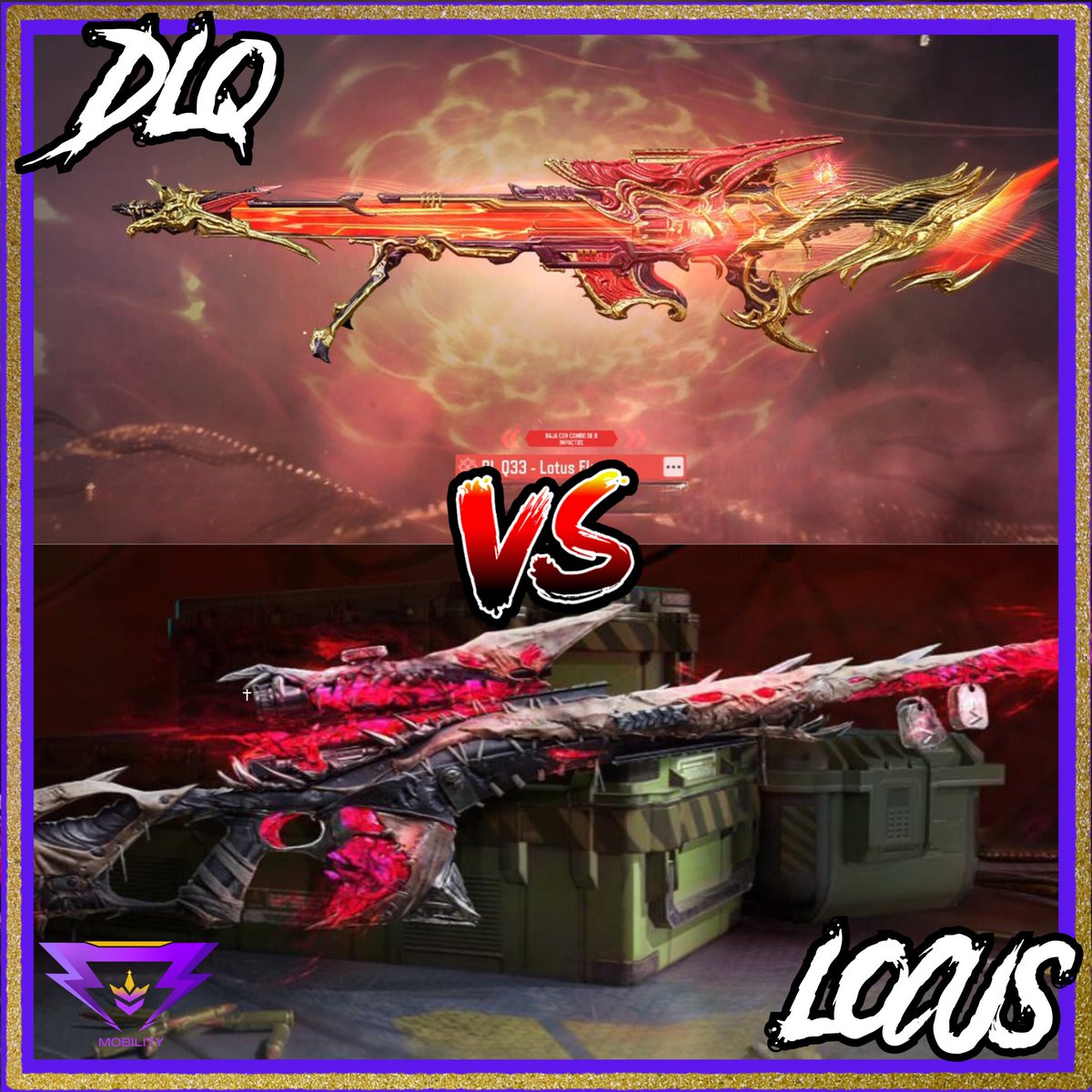 ItZTMGG's tweet photo. Let's FINALLY settle this, COD Mobile DLQ or the LOCUS!? We'll give 420 COD POINTS ($5) to a lucky winner in 48 hours!

COMMENT YOUR WINNER and your PAYPAL or CASH APP and you must ❤️,🔁 and follow @ItZTMGG, @dF_Founder, and @NeutralWarriorX!

#CoDMobile #MobileGaming #CallOfDutyMobile