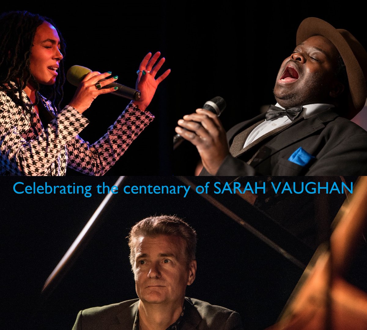 Cafe Society Swing (@cafesocietyshow) on Twitter photo Celebrate the centenary of The Divine One - jazz vocalist Sarah Vaughan - at Watford <a href="/PumpHouseCentre/">Pump House Theatre and Arts Centre</a> Friday 4th October, with Lulu Pierre and Marvin Muoneke and the Alex Webb Quintet - tickets from watfordjazzjunction.com
<a href="/CopaseticF/">Copasetic Foundation</a> <a href="/JazzWatford/">Watford Jazz Junction</a> <a href="/Observer_Owl/">Watford Observer</a> <a href="/WatfordLondon/">Watford Herts News & Events ⭐</a> Celebrate the centenary of The Divine One - jazz vocalist Sarah Vaughan - at Watford <a href="/PumpHouseCentre/">Pump House Theatre and Arts Centre</a> Friday 4th October, with Lulu Pierre and Marvin Muoneke and the Alex Webb Quintet - tickets from watfordjazzjunction.com
<a href="/CopaseticF/">Copasetic Foundation</a> <a href="/JazzWatford/">Watford Jazz Junction</a> <a href="/Observer_Owl/">Watford Observer</a> <a href="/WatfordLondon/">Watford Herts News & Events ⭐</a>