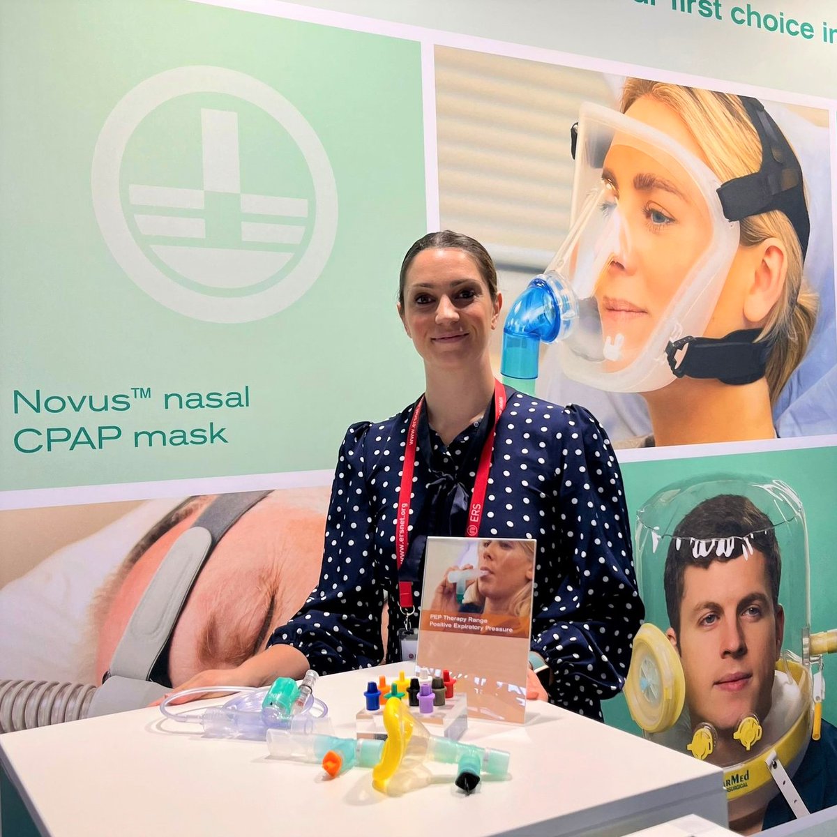 Caroline Dodds, Intersurgical Oxygen and Aerosol Therapy Product Manager, is at #ERScongress and is keen to show the latest additions to our Respiratory Physiotherapy range. Visit the team today until the 10th on stand D2.02 to find out more.

Find out more:
📲