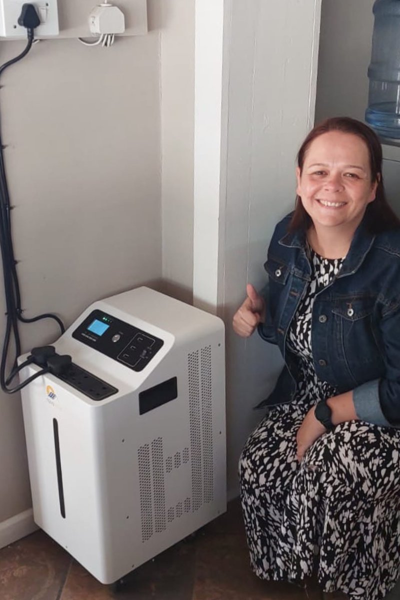 visitNWC's tweet photo. Thank you to the @WesternCapeGov for supporting tourism and SMME’s in the Matzikama Weskus region.
After successfully renovating the Old Jail in Vanrhynsdorp, we were gifted an inverter from the Western Cape Government. Thank you! #DEDAT #G4JTourismChallengeFund #Growth4Jobs https://t.co/ixPZKPnllj