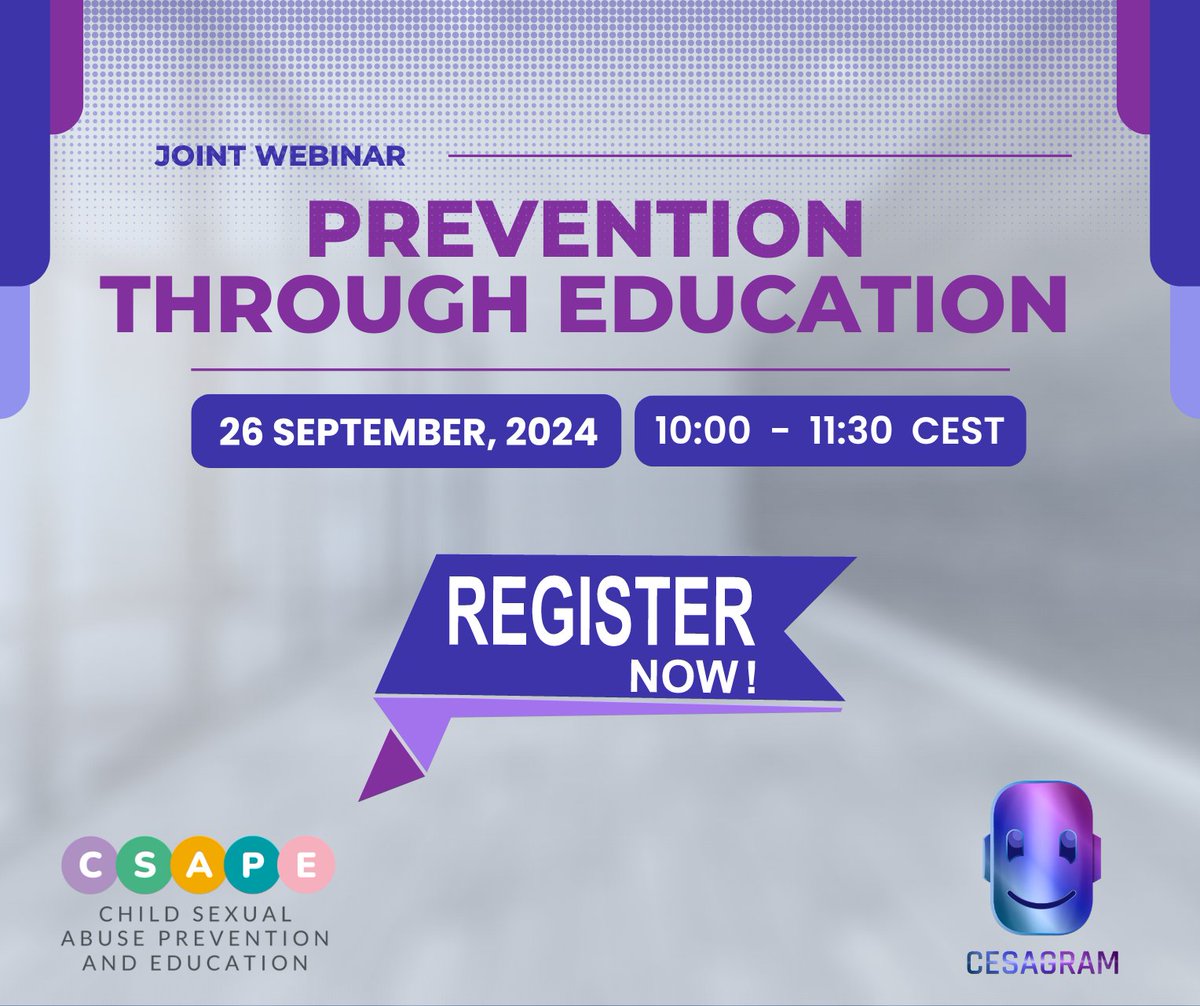 CSAPE–Child Sexual Abuse Prevention and Education tweet media