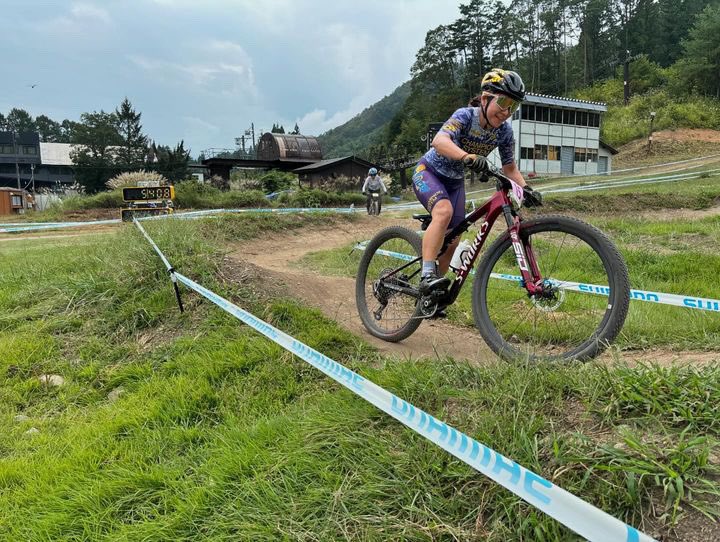 champsysjp's tweet image. Champion System Japan Test  Teamの選手から白馬岩岳の写真をいただきました！🚵✨

女性も活躍中🔥🔥🔥
レースお疲れ様でした☀️
#champsys
#kplus