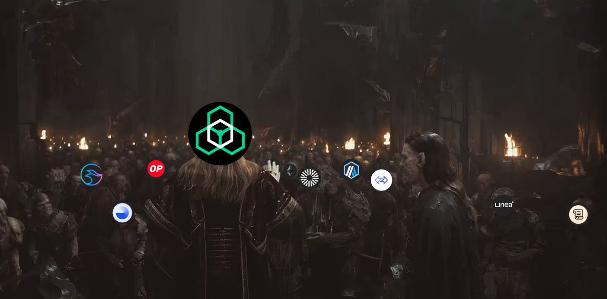 zkLinkNova's tweet image. One Chain To Rule Them All!

That’s the goal 😉

#zkLink #AggregatedL3