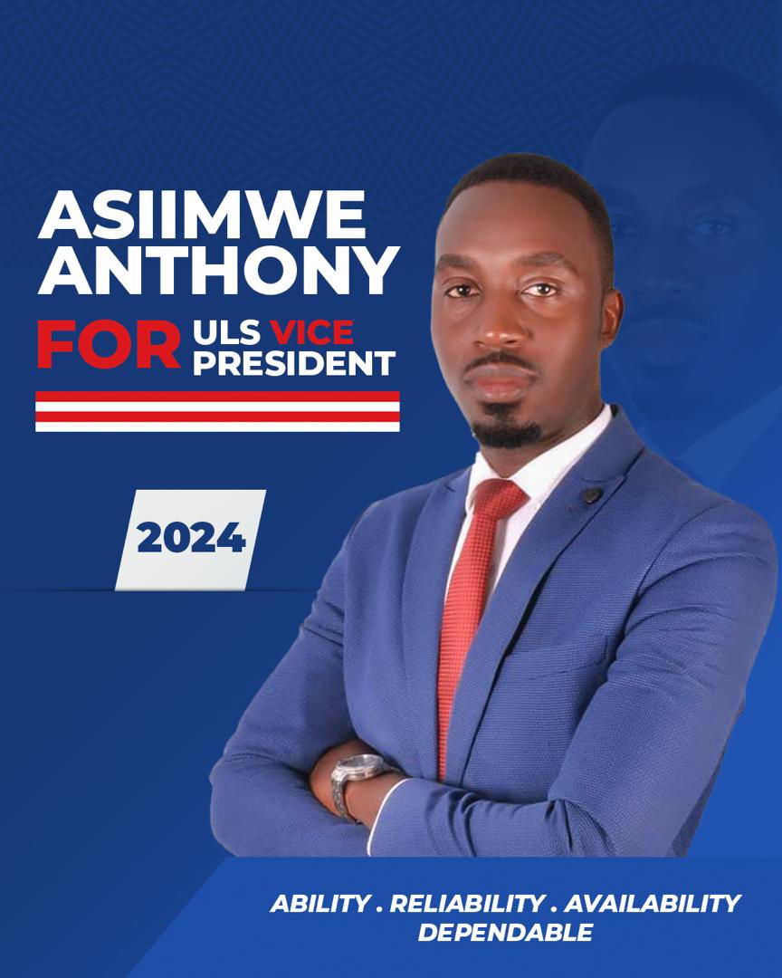 AsiimweAnthony2's tweet photo. I’m excited to announce my candidacy for @ug_lawsociety Vice President 2024.

My goal is to strengthen our legal profession through strategic partnerships, advocacy, innovation, inclusivity, and professionalism.

Let’s build a more vibrant and impactful ULS together!
#Asiimwe4VP https://t.co/SxNK1bCDrk