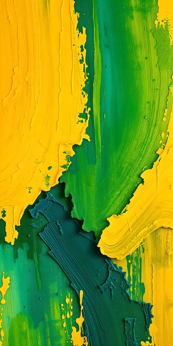 Abstract Paint Wallpaper ✨💚