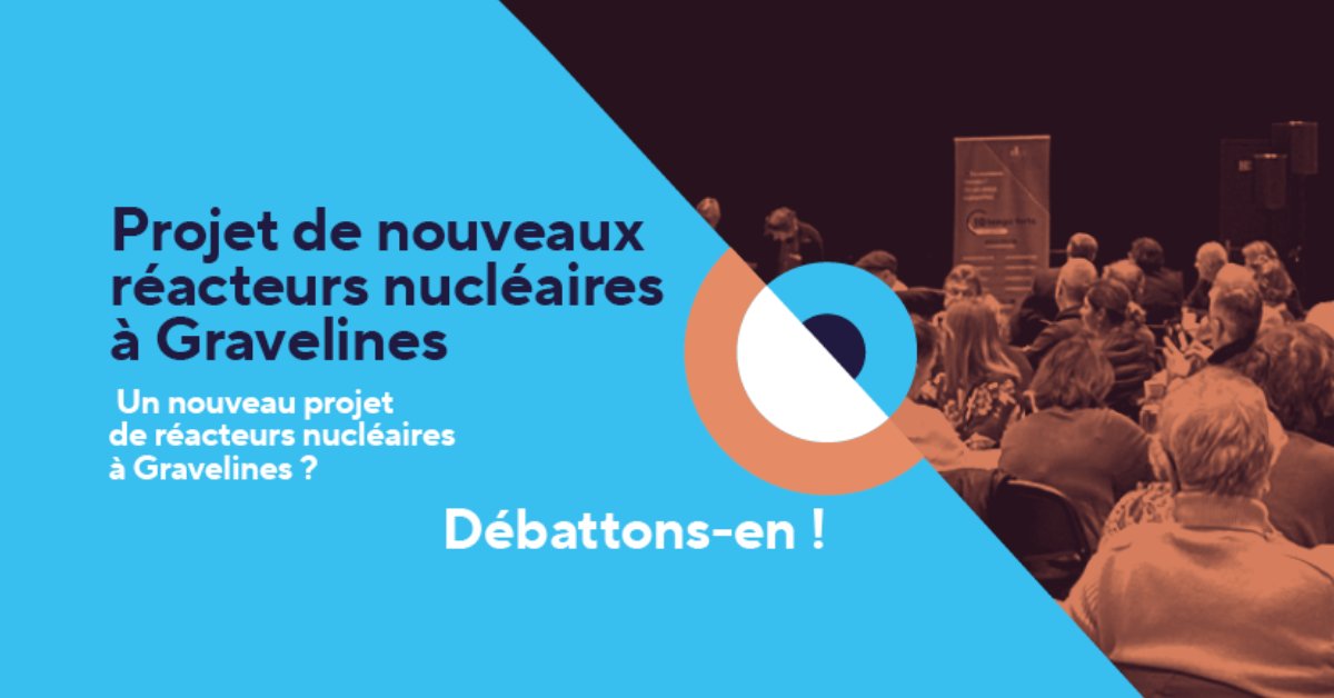 👉Lancement du <a href="/debatgravelines/">Débat public nucléaire Gravelines</a> sur le projet de nouveaux réacteurs nucléaires à Gravelines ! 
🔎Votre avis nous intéresse ! Du 17 septembre 2024 au 17 janvier 2025, débattons-en !
✅ + d’infos : swll.to/Jhbjq1 
#debatgravelines