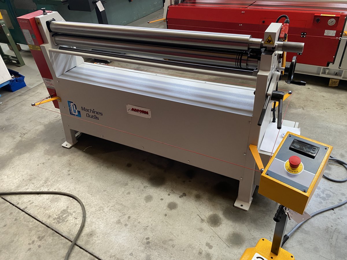 📢 𝐕𝐄𝐍𝐓𝐄 𝐃'𝐔𝐍𝐄 𝐑𝐎𝐔𝐋𝐄𝐔𝐒𝐄 𝐍𝐄𝐔𝐕𝐄 𝐀𝐃𝐅𝐎𝐑𝐌 Type RMO 1550x90mm dans le département 44 📍

#vente #rouleuse #neuve #adform #didelon #machines #outils #tolerie