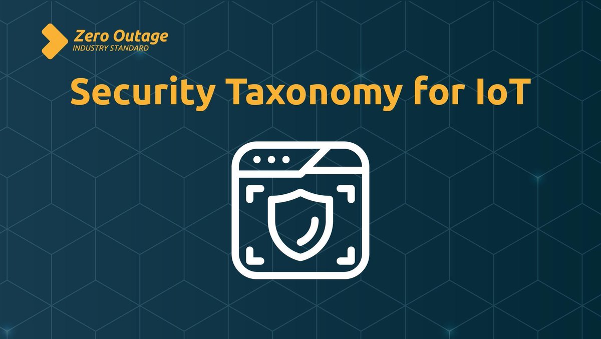 Zero Outage Industry Standard examines IoT security from a comprehensive, wide-ranging perspective. Find out several concepts for securing IoT systems: buff.ly/4e3Yd6y  #ZeroOutage #ITQuality #IoT