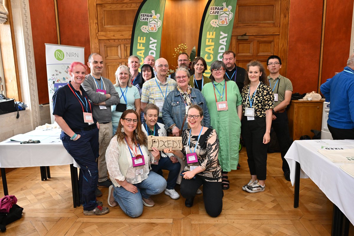 Rediscovery Centre (@rediscoveryctr) on Twitter photo It’s not often you’ll attend a conference where someone #repairs a sock while presenting on stage!
Reflecting on our visit up north to the NI Resources Network gathering, joining inspiring members promoting their vision of #reuse + #repair
<a href="/NIresourcesnet/">Northern Ireland Resources Network (NIRN)</a> @RREUSE_Brussels It’s not often you’ll attend a conference where someone #repairs a sock while presenting on stage!
Reflecting on our visit up north to the NI Resources Network gathering, joining inspiring members promoting their vision of #reuse + #repair
<a href="/NIresourcesnet/">Northern Ireland Resources Network (NIRN)</a> @RREUSE_Brussels