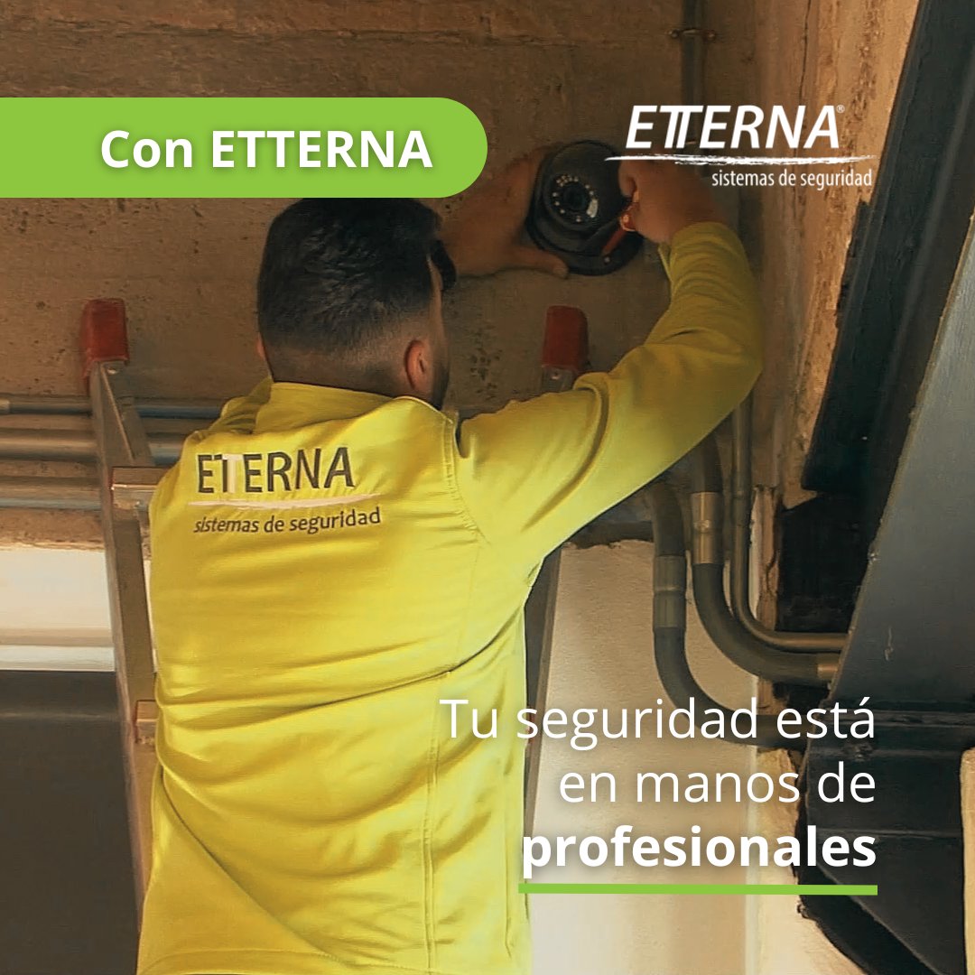 ETTERNA | Alarmas y Cámaras de Vigilancia tweet media