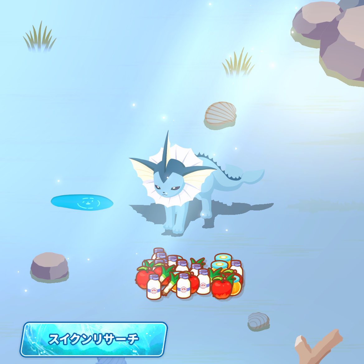 rnosuke's tweet photo. 私のシャワーズ、天に召されそう…

#ポケモンスリープ https://t.co/fgENWOdKJm