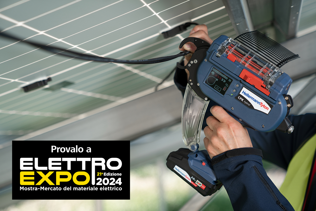 HT_Italy's tweet image. Curioso di provare l&apos;#Autotool #CPKhybrid?
Il sistema di legatura automatica può essere integrato nelle linee di produzione, sospeso o montato su banco e, grazie alla batteria 🔋, trasportato ovunque!
Siamo felici di mostrartelo a Elettroexpo dal 12 al 14 settembre in fiera a…