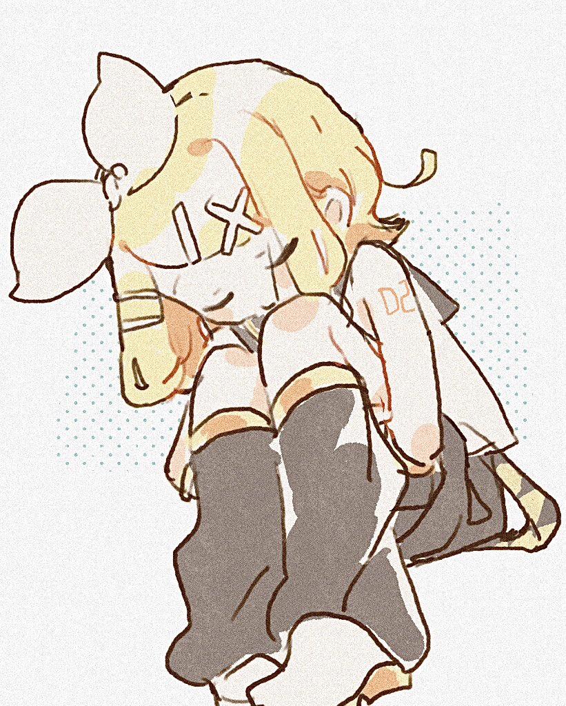 鏡音リン 「うとうとリンちゃん」|こめまめ🍙のイラスト