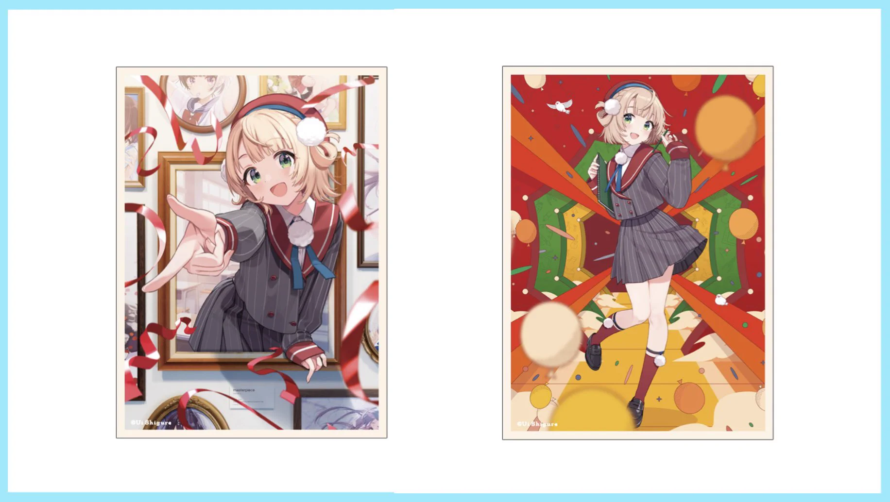 蒼月 na platformě X: „【サプライ】 しぐれうい ・スリーブ2種（個展