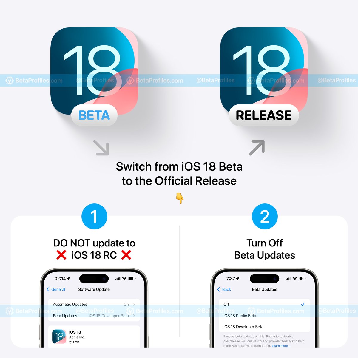 Beta Profiles tweet media