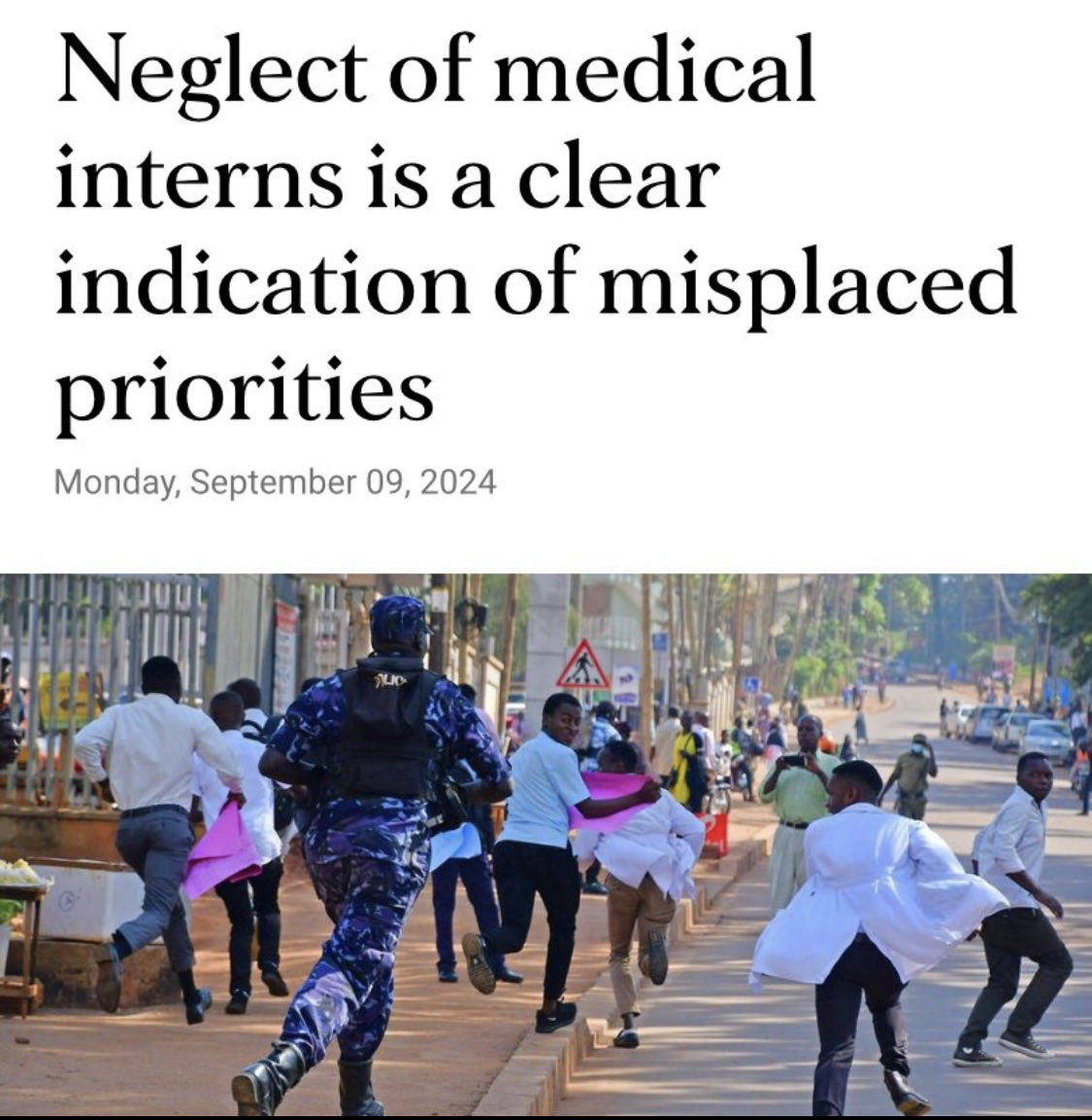 This situation raises serious questions about the govt's commitment to the welfare of its citizens. If past govts with far fewer resources, could prioritize the deployment and support of medical interns, why is the current administration falling short?!⁦<a href="/MinofHealthUG/">Ministry of Health- Uganda</a>⁩