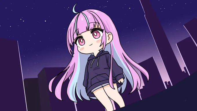 シオンちゃん、泣いた?#あくあーと #シオンの書物 