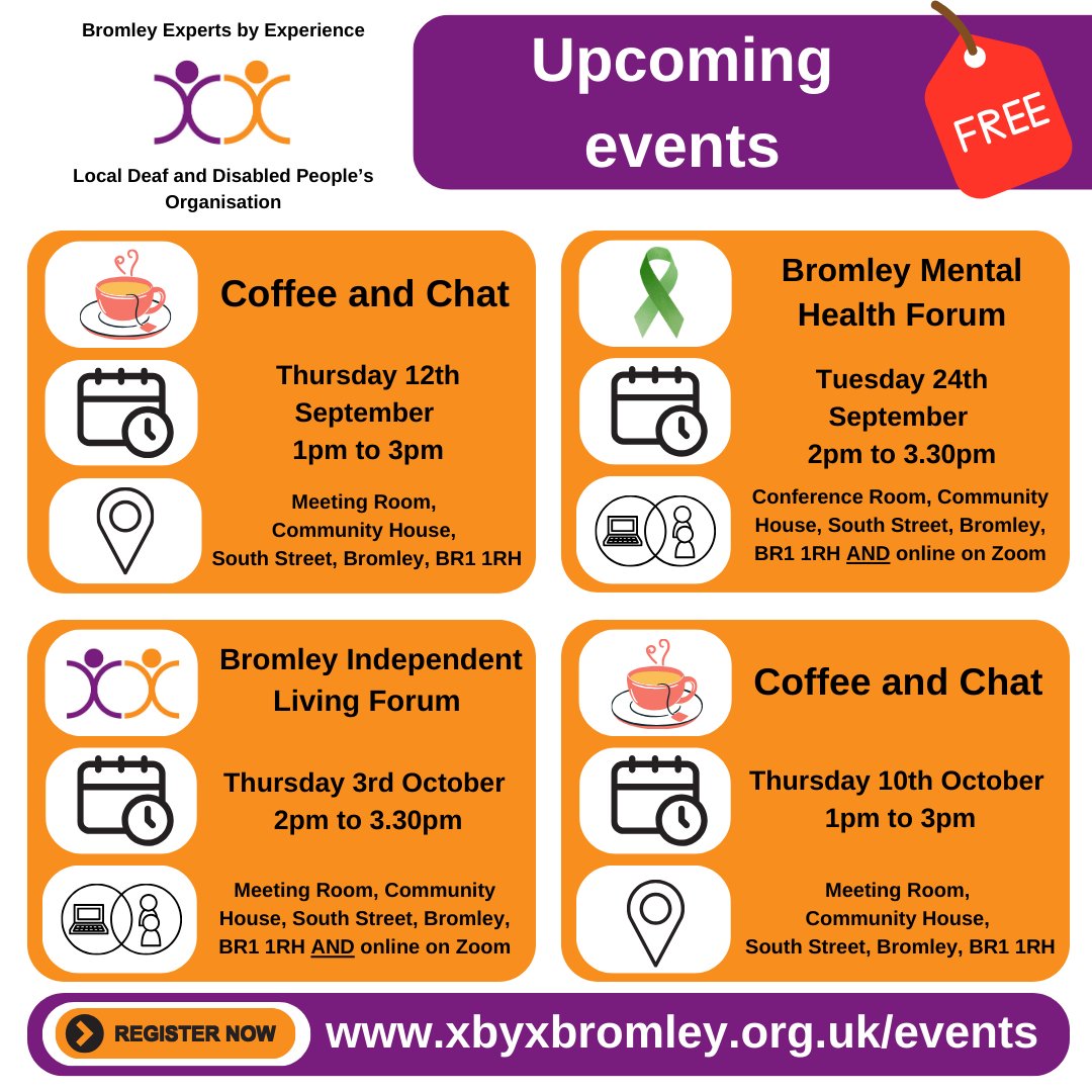 Bromley Experts by Experience (X by X Bromley) tweet media