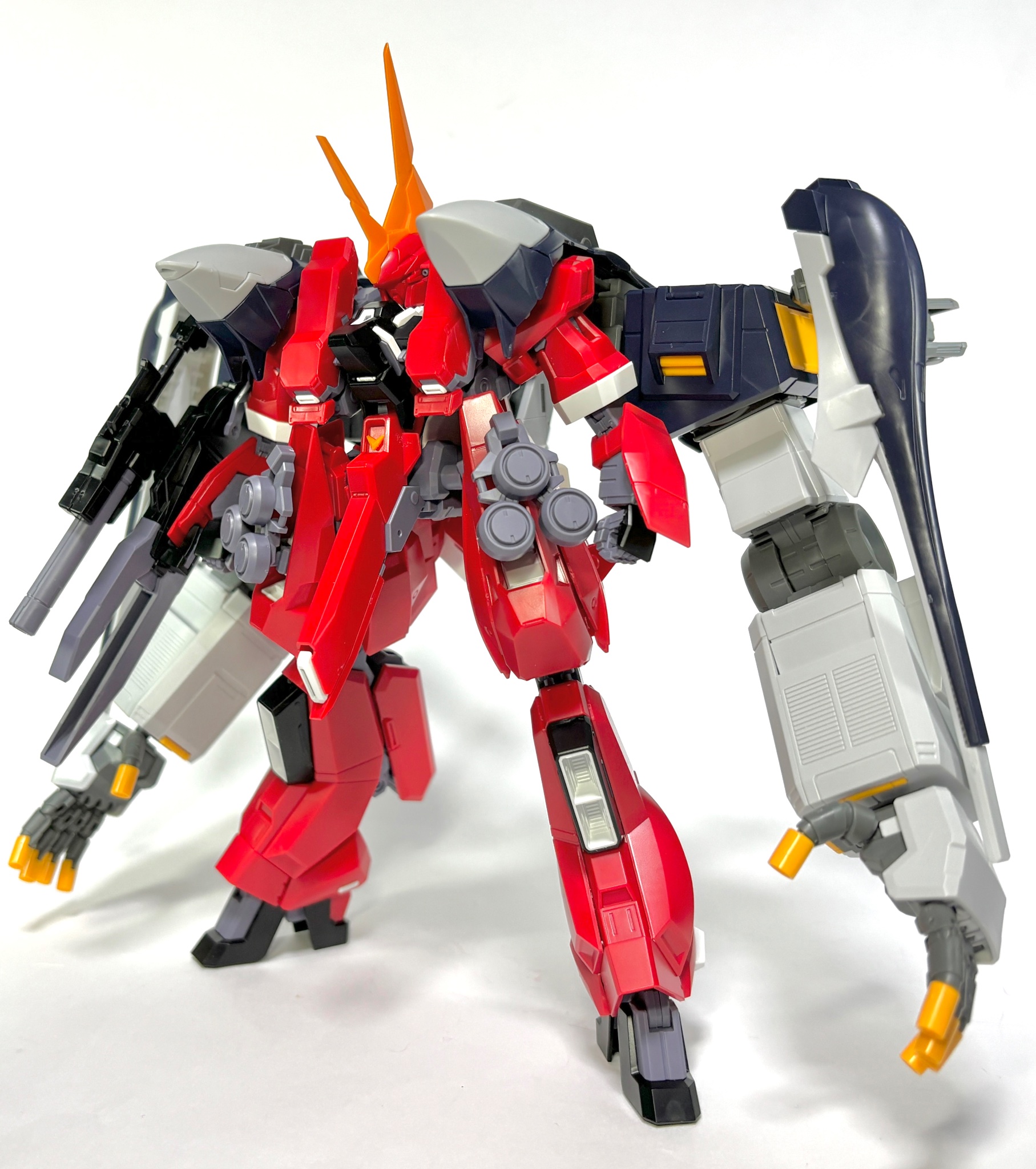 HG ガンダムTR-6 バーザムⅡ　改造ギガンティックアーム　ガンプラ完成品 HG ガンダムTR-6 バーザムⅡ 改造ギガンティックアーム ガンプラ