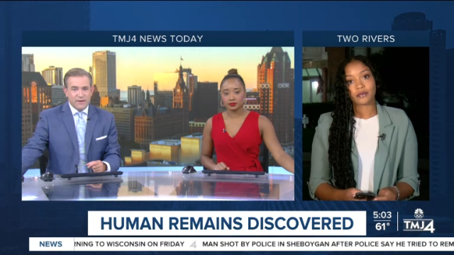 Good Morning! Developing News out of Manitowoc County where skeletal remains have been found. <a href="/SydniEure/">Sydni Eure</a> is LIVE in Two Rivers where police haven't said if this is related to the case of missing 4 yr. old Elijah Vue. 

WATCH <a href="/tmj4/">TMJ4 News</a> News: tmj4.com/live