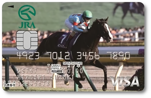 🆕【JRA NICOS CARD イクイノックス】 🏇「JRA日本中央競馬会」の