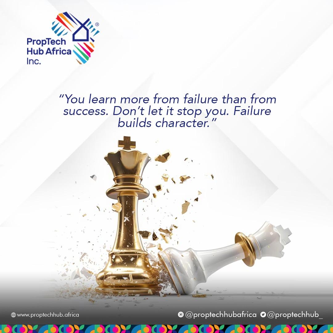 Proptechhub_'s tweet image. “You learn more from failure than from success. Don’t let it stop you. Failure builds character.”

#Mondaymotivaion #Mondaythought
