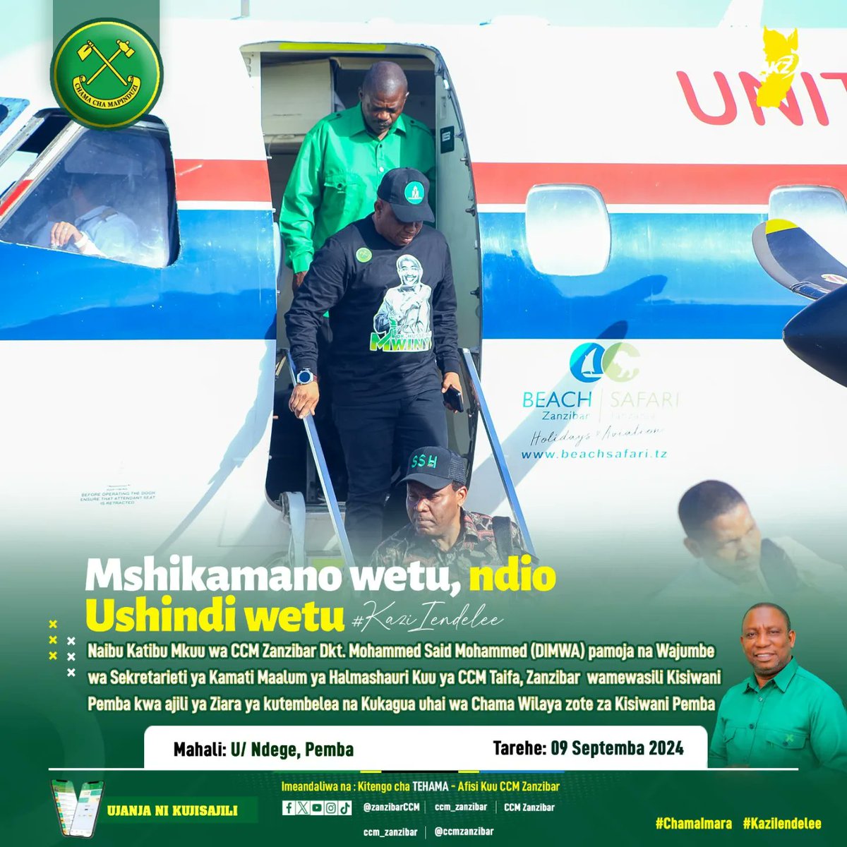 CHAMA CHA MAPINDUZI - Zanzibar (@ccm_zanzibar) / Posts / X