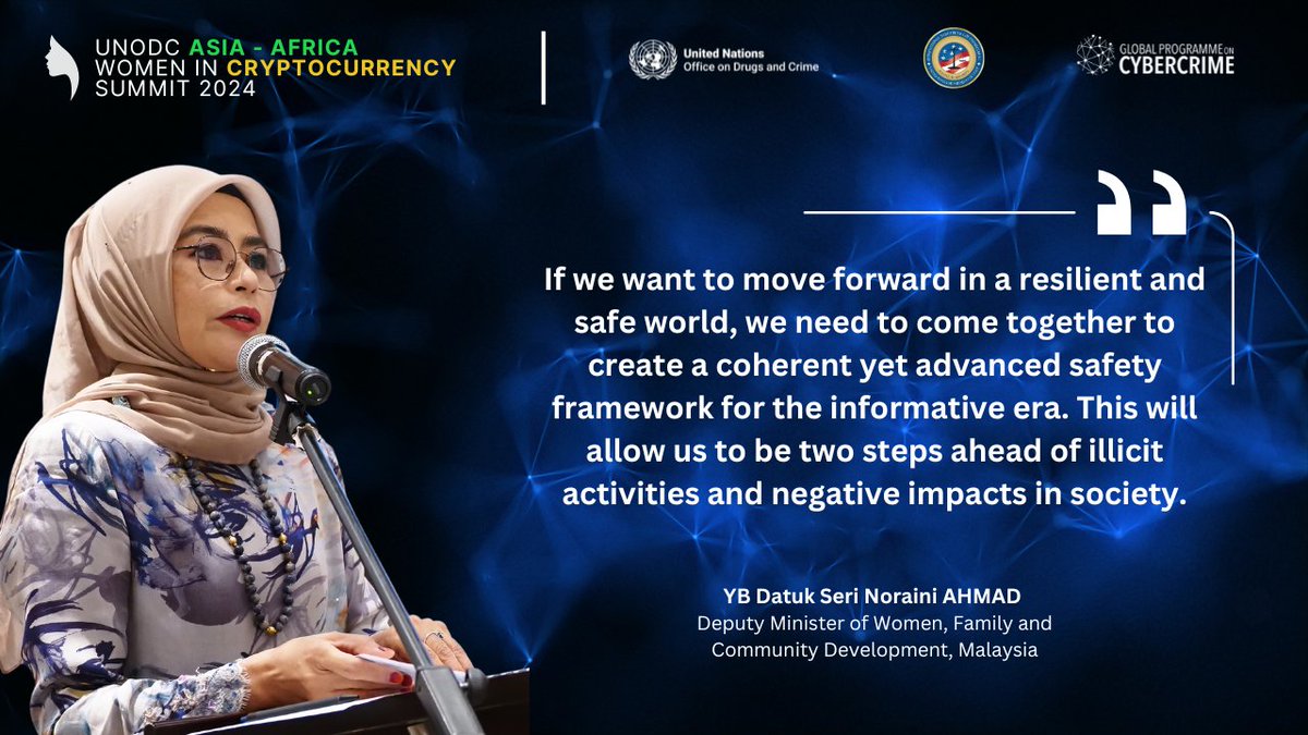 Southeast Asian and African women working in #cyber had a lot to share on day 1 of the  #WomeninCrypto summit. Open our thread to learn more ⏬