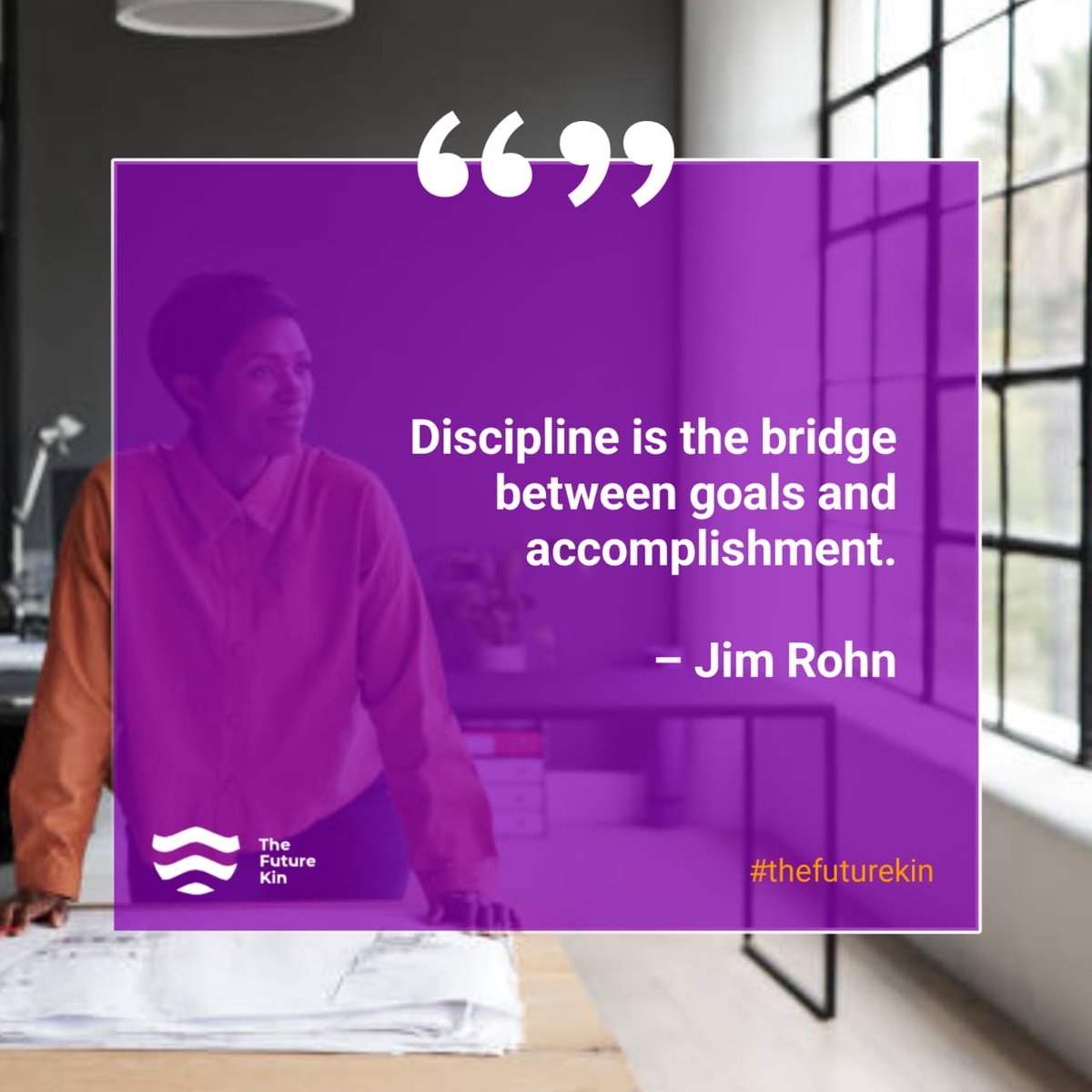 creativekinintl's tweet photo. Discipline is the unseen force that drives you to put in the work, make sacrifices, and push through obstacles.

Without discipline, success remains a distant goal. But with it, your goals and accomplishment becomes within reach. 

Happy new week! 🫡
#thefuturekin
#kinative https://t.co/Y1gfjgcaRN