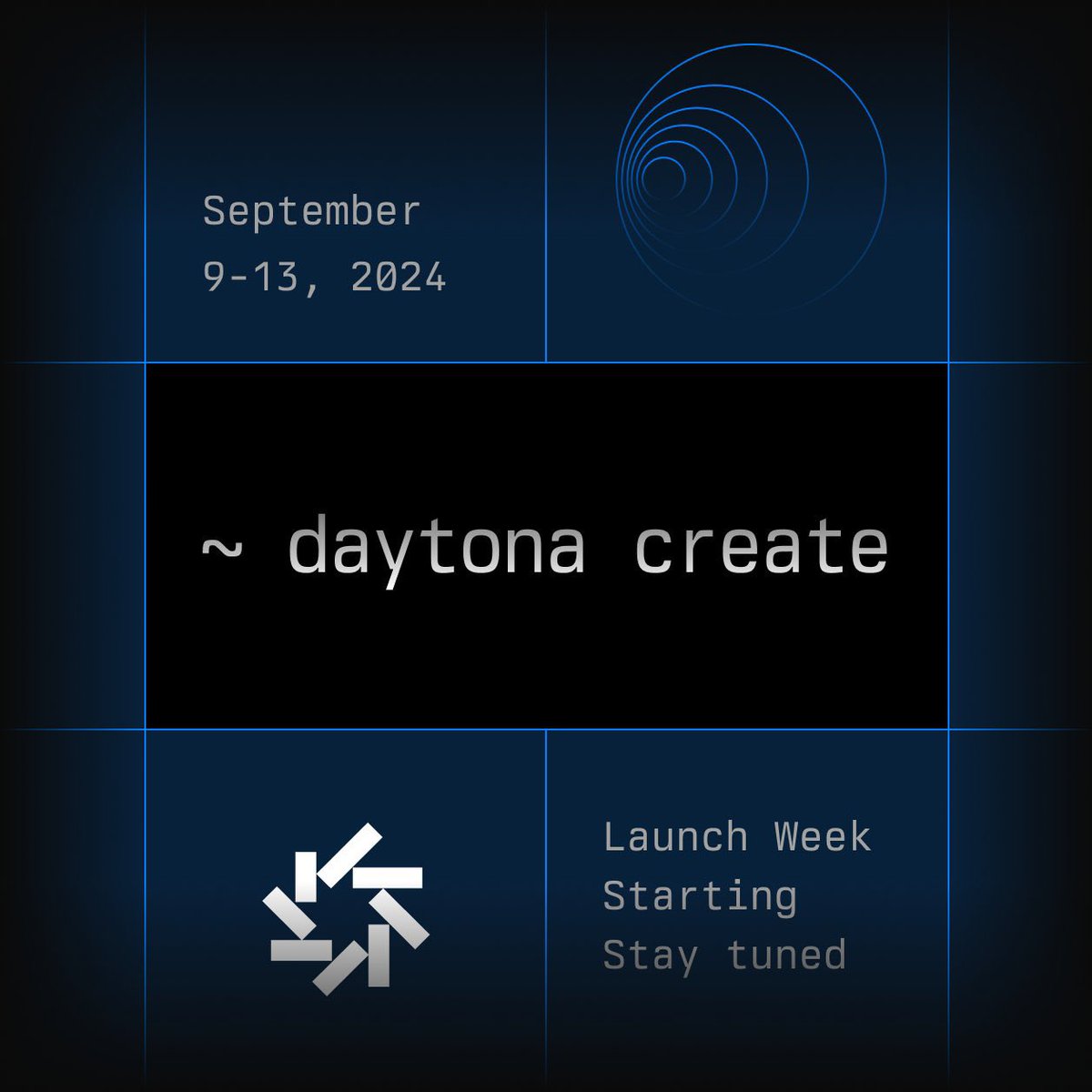 KenyaTechEvents's tweet photo. Daytona Launch Week begins. Today's focus: streamlining enterprise workflows. Follow along! 🏃😺 #DaytonaCreate stay tuned @daytonaio https://t.co/DIZuDJQ52e