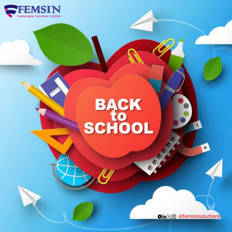 FemsinSolutions's tweet photo. We warmly welcome all pupils and students back to their various schools, wishing them success and journey mercy all through this academic term and beyond. #GetInspired #Back2School #education #HappyNewWeek #femsinsolutions #itsolutionsprovider https://t.co/JJfu0aCKYH