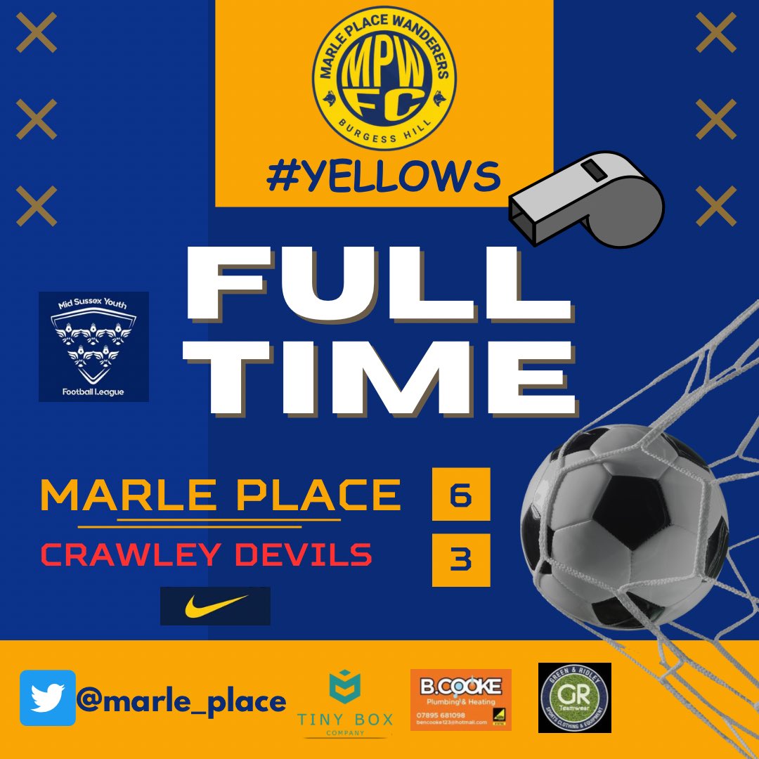 Marle Place Wanderers Youth FC tweet media