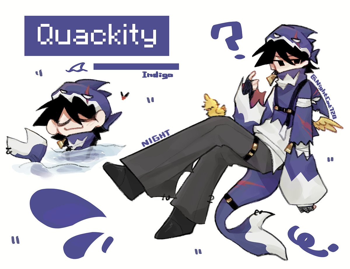 🦈#quackityfanart #Quackity