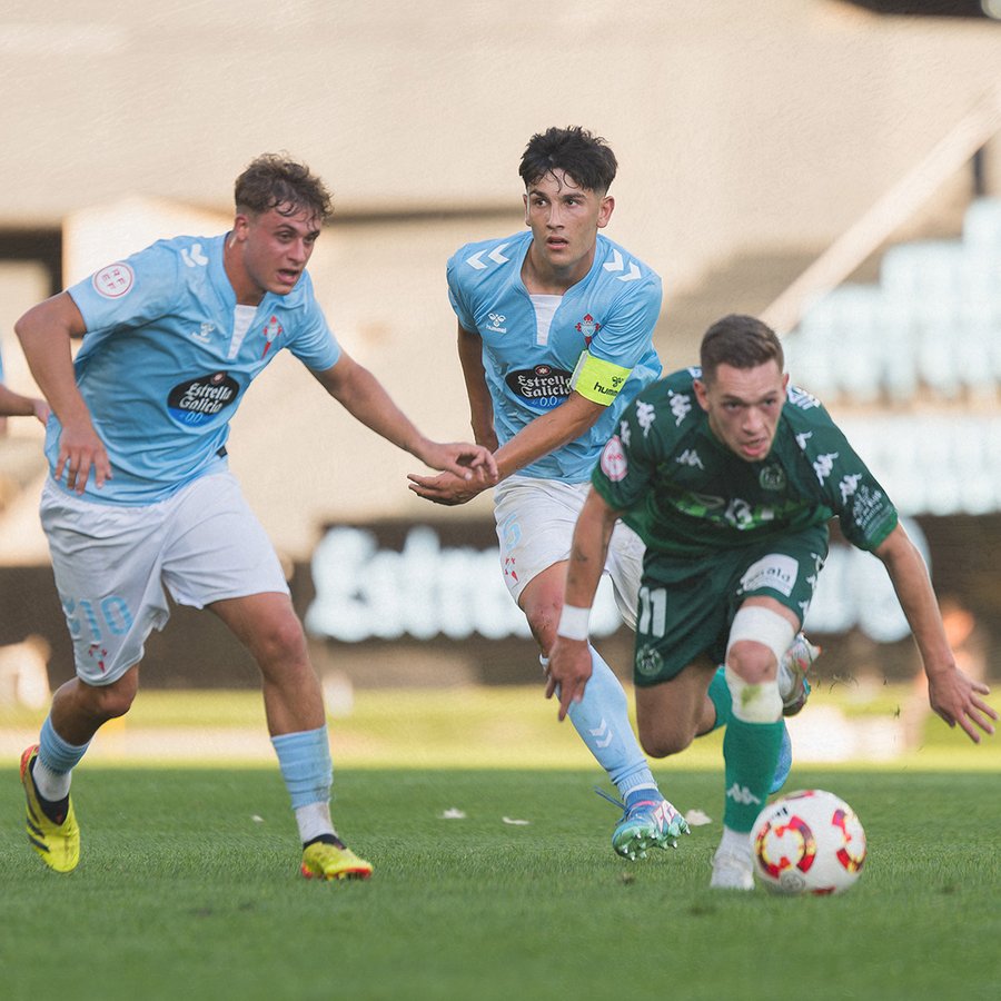 Dela y Meixús en Balaídos (Foto: RC Celta).