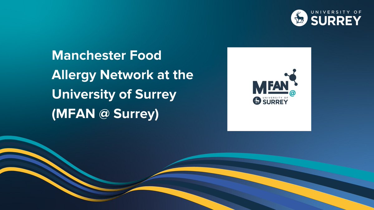Surrey Biosciences (@unisurreybiosci) on Twitter photo MFAN is coming back to the University of Surrey. This one-day workshop will include discussions on allergen research, analysis and management fields.
Tickets available until 27 September: ow.ly/VcLC50TiKSG
<a href="/UniOfSurrey/">University of Surrey</a> <a href="/Nutr_Surrey/">Surrey Nutrition</a> MFAN is coming back to the University of Surrey. This one-day workshop will include discussions on allergen research, analysis and management fields.
Tickets available until 27 September: ow.ly/VcLC50TiKSG
<a href="/UniOfSurrey/">University of Surrey</a> <a href="/Nutr_Surrey/">Surrey Nutrition</a>