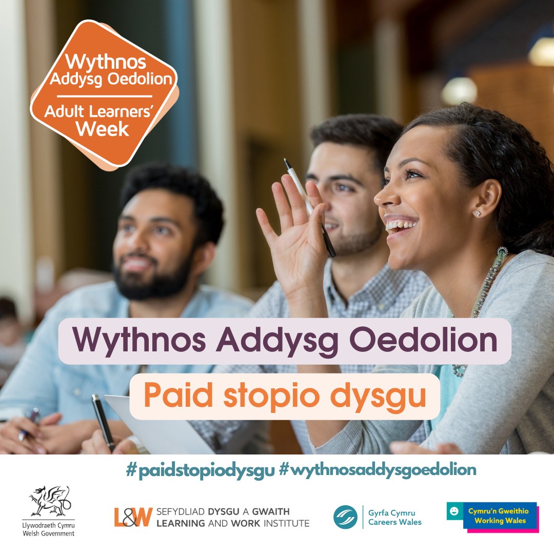 Swansea MAD (@swanseamad) on Twitter photo It's Adult Learners' Week!
Drop in to <a href="/SwanseaMAD/">Swansea MAD</a> on Thursday 12th September (10am-4pm) to take part in a range of taster activities & find out more about opportunities at Swansea MAD!
<a href="/LearnWorkCymru/">Dysgu a Gwaith Cymru | Learning and Work Wales</a>
<a href="/WorkingWales/">Working Wales</a>
#NeverStopLearning #AdultLearnersWeek It's Adult Learners' Week!
Drop in to <a href="/SwanseaMAD/">Swansea MAD</a> on Thursday 12th September (10am-4pm) to take part in a range of taster activities & find out more about opportunities at Swansea MAD!
<a href="/LearnWorkCymru/">Dysgu a Gwaith Cymru | Learning and Work Wales</a>
<a href="/WorkingWales/">Working Wales</a>
#NeverStopLearning #AdultLearnersWeek