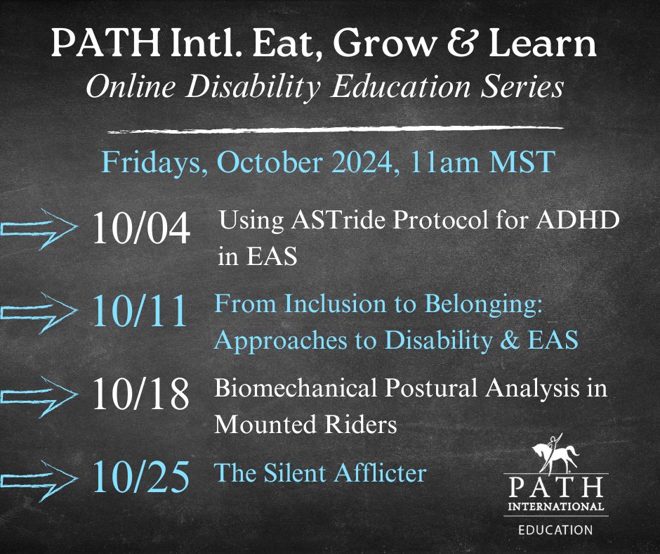 path_intl's tweet photo. Join us for a virtual lunch and learn series every Friday in October, highlighting various disability education topics. Join for one session or all four, October 4, 11, 18, 25, at 11:00AM MDT. Learn more and register here: https://t.co/qiMsAc29yc https://t.co/MKK80DTJHI