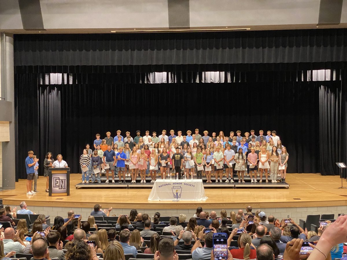 The National Honor Society induction was celebrated last night, alongside academic letters.  Congratulations to our recipients!  
#EPSAchieves