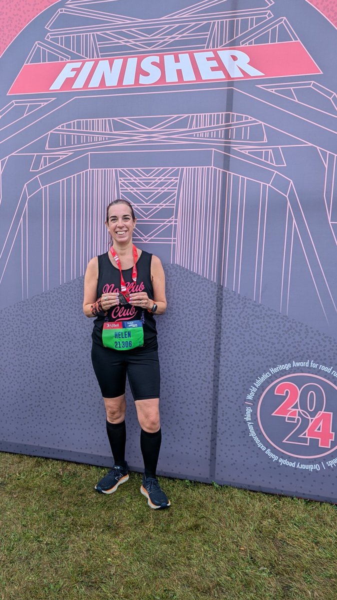 RidingHelen's tweet photo. Great North Run 2024 #MedalMonday #GreatNorthRun @Great_Run https://t.co/iAL1HQO1qA