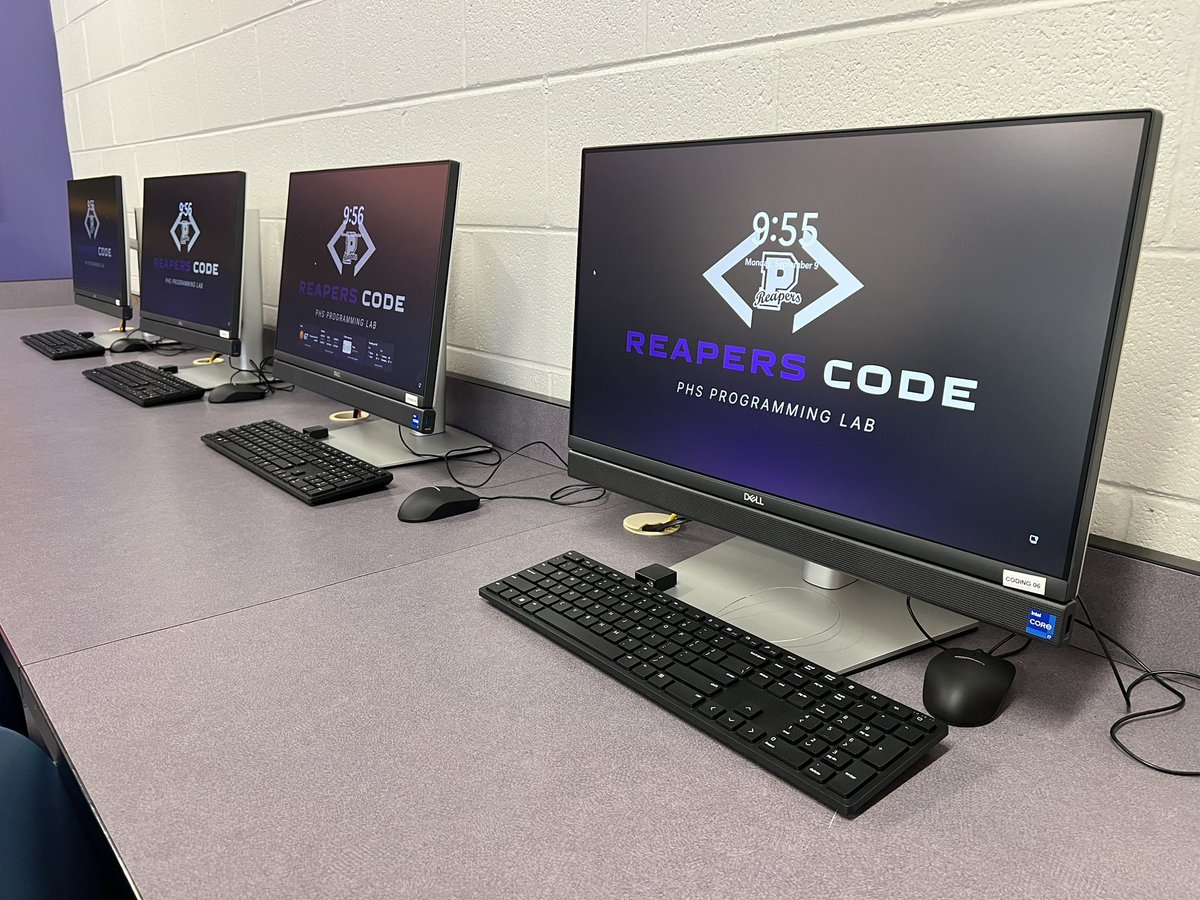 PlanoCompSci's tweet image. Excited to share the opening of our PHS Programming Lab, affectionately referred to in the building as the Code Lab! Thank you @mheller2115 for always getting what our students need to learn and thrive!