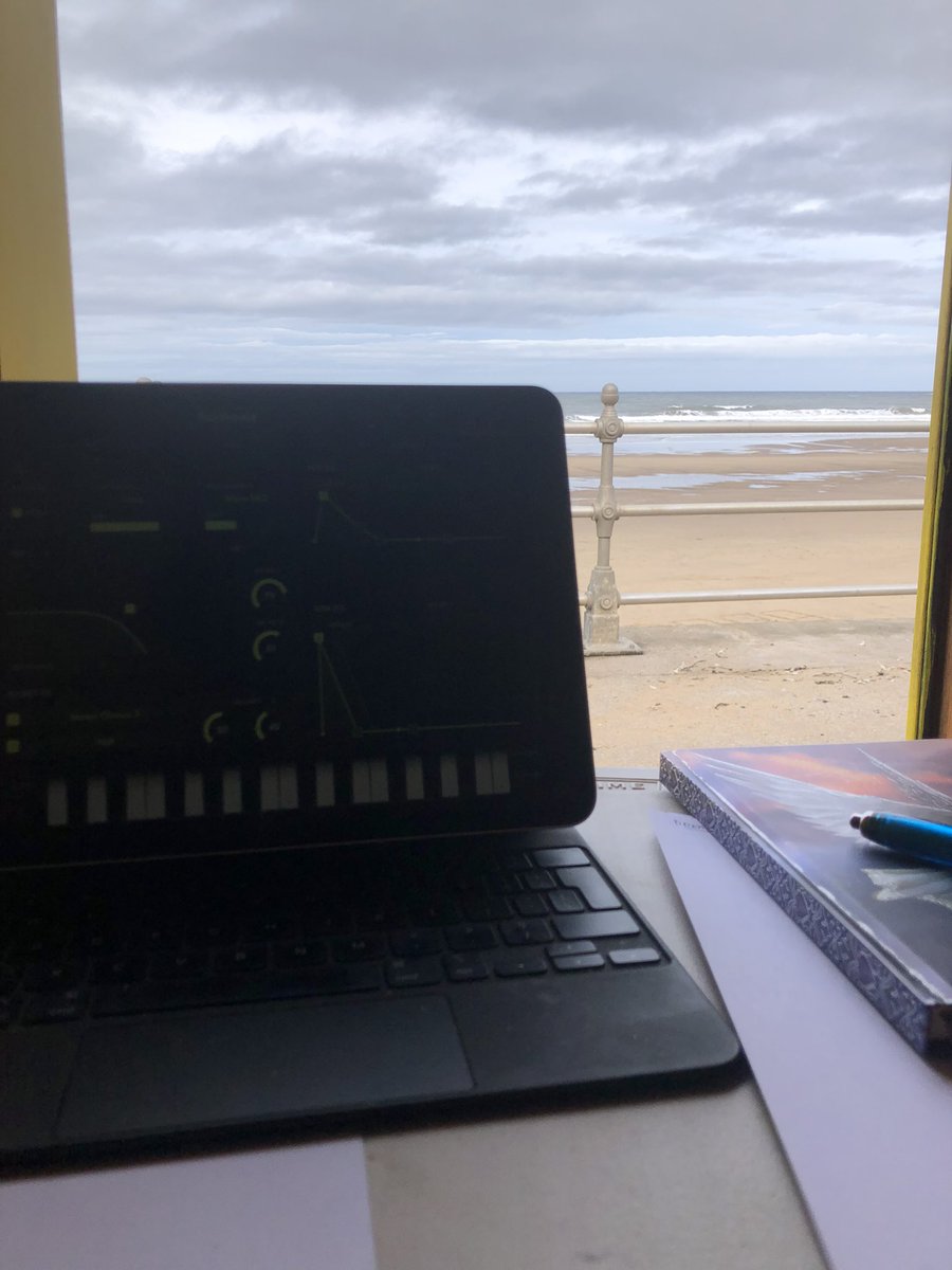 This has been my wonderful/inspirational view today as I started writing the lyrics for my next album.