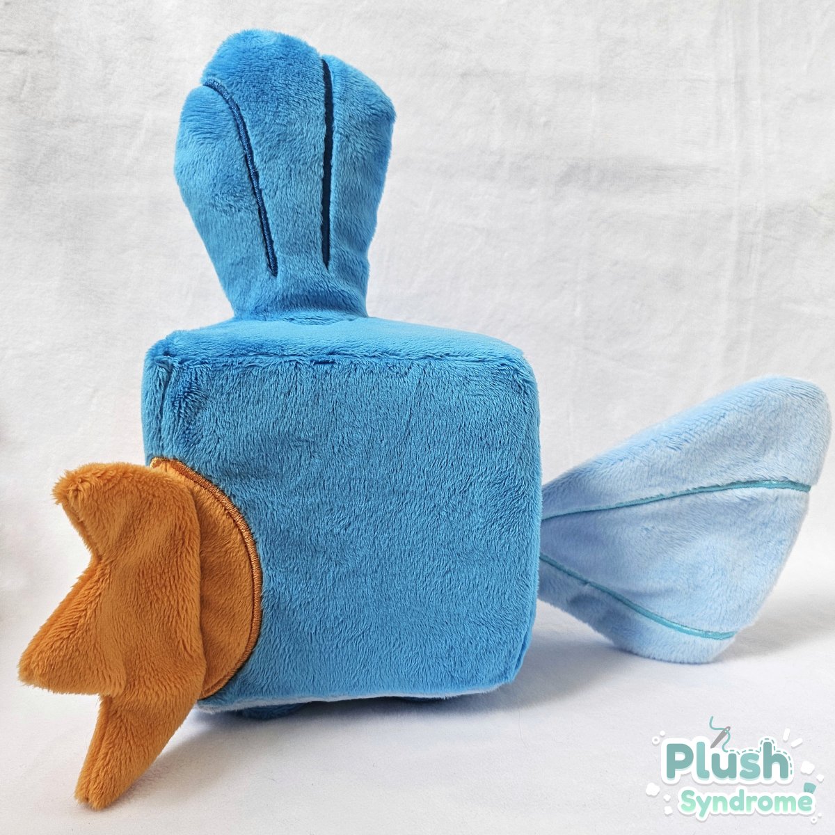 PlushSyndrome's tweet photo. Mudkip Cube 🙌
I just had to add the lil feet!! 😭🩵 https://t.co/PPcbOYZo6X